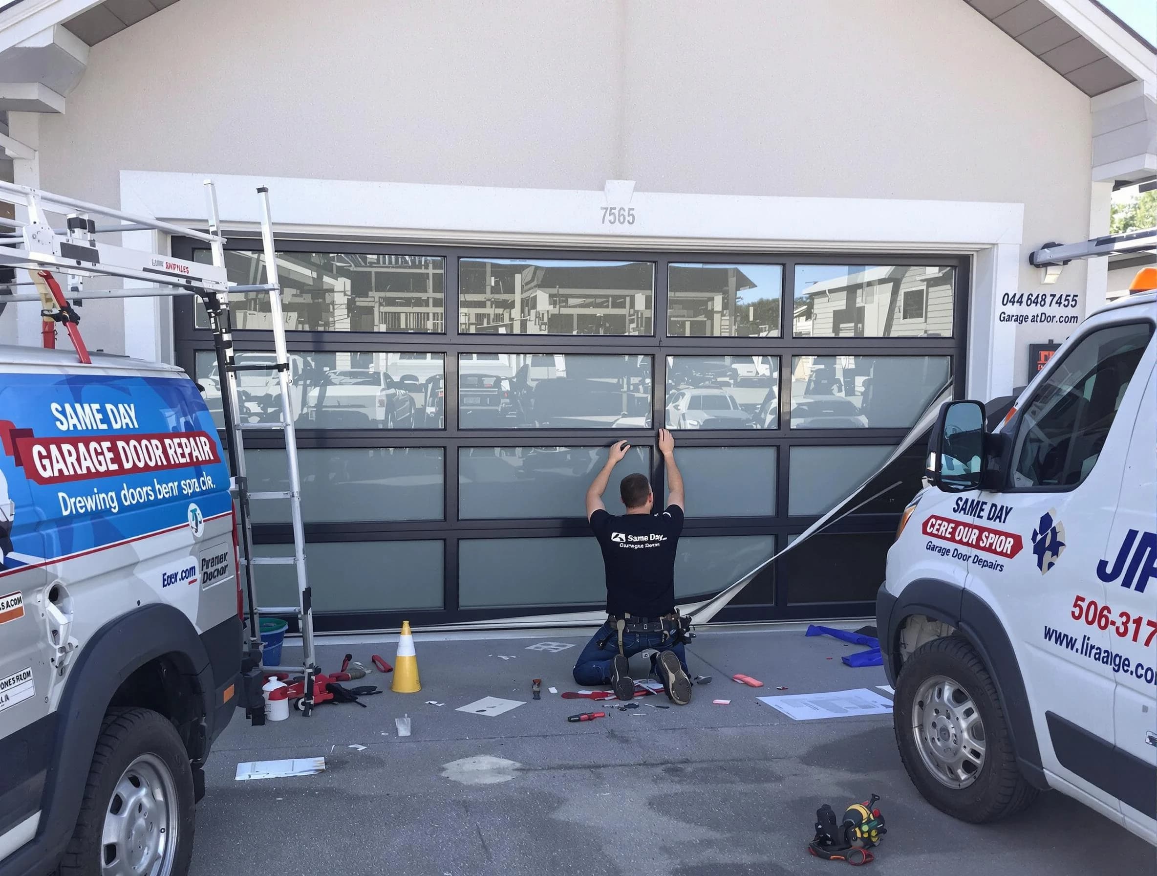Manchester Garage Door Repair providing same-day garage door repair in Manchester